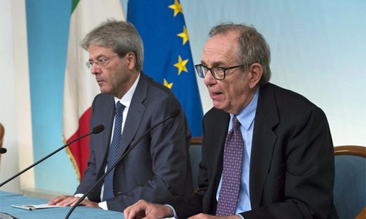 gentiloni e padoan