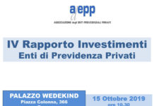 AdEPP presenta il IV Report sugli investimenti