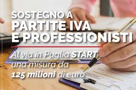 Puglia e professionisti. Via a ＂Start＂ da 125 milioni