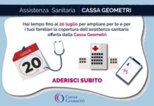 Cassa Geometri. Per la nuova assistenza sanitaria scatta l’ora X