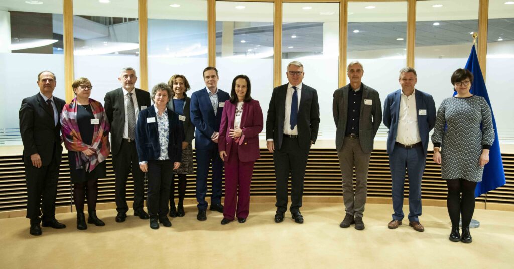 Nicolas Schmit, European Commissioner for Jobs and Social Rights, participates to the meeting of the High Level Group on the future of social protection and of the welfare state in the EU.