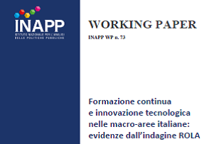 INAPP_FerriV_Nobili_Tesauro_FerriS_Formazione_continua_e_innovazione_tecnologica_nelle_macro-aree_italiane_WP_73_2021