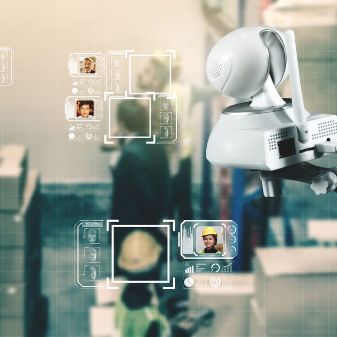 Facial recognition technology for industry worker to access machine control